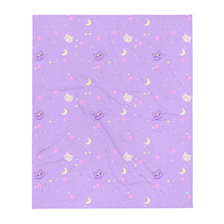 Stardust Kitty Cats - Plush Blanket ( Soft ) product image (1)