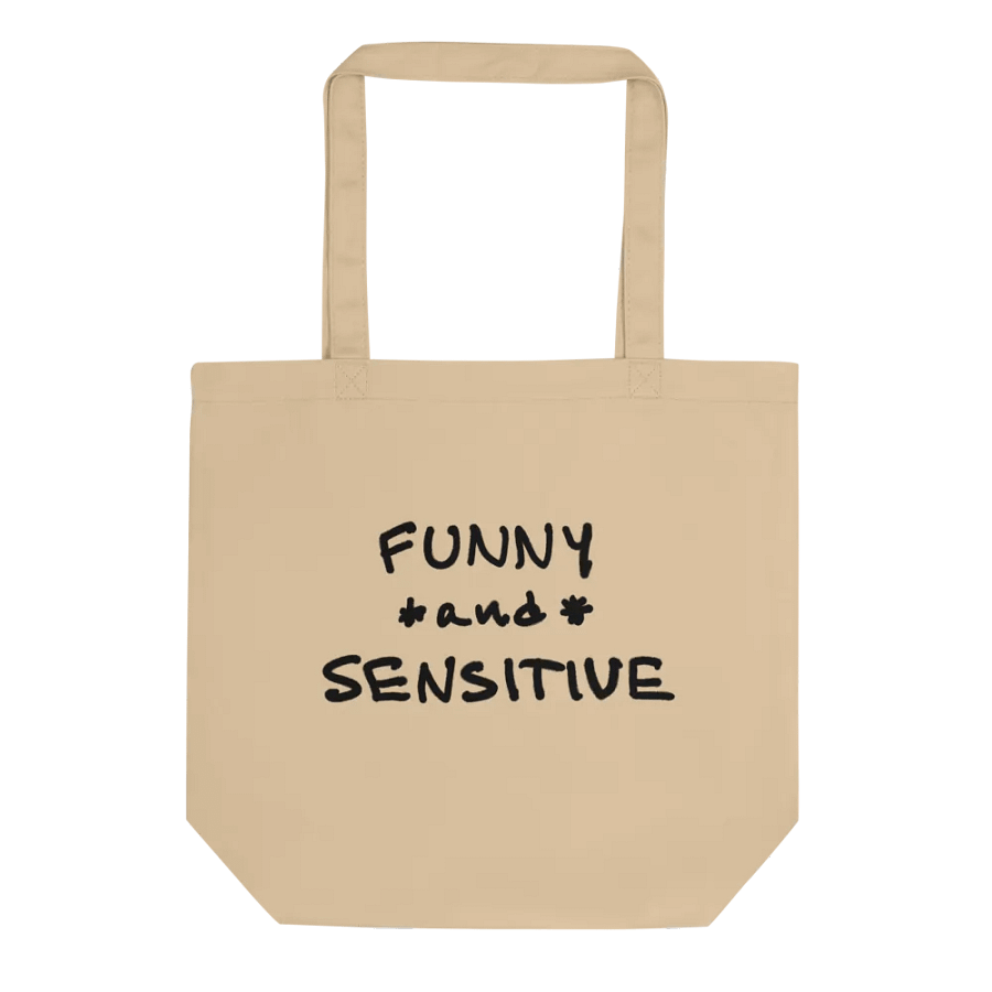FUNNY *and* SENSITIVE tote bag product image (1)