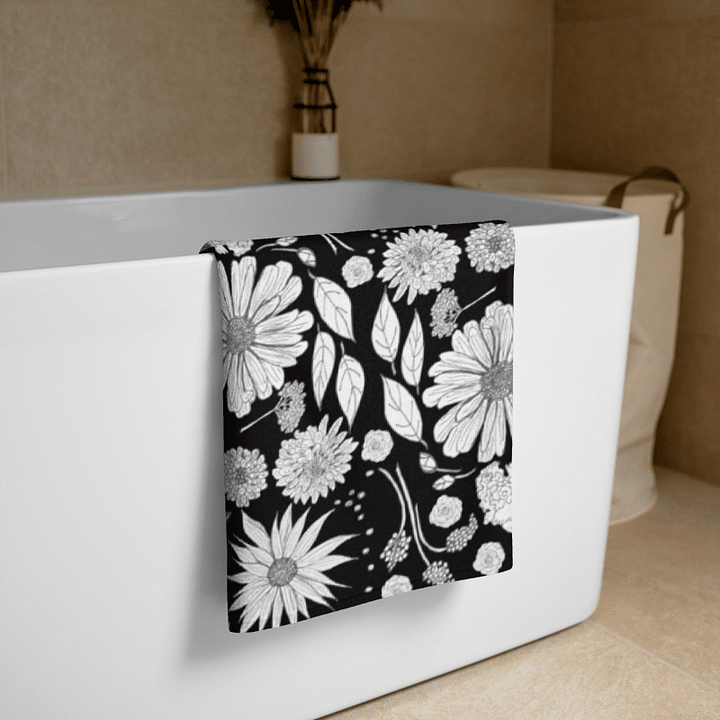 Floral Medley in Bloom Towel | By MONIQUE FAELLA DESIGNS™ product image (2)