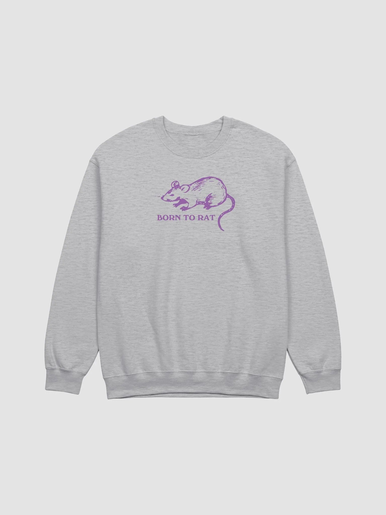 Born to rat Crewneck product image (1)