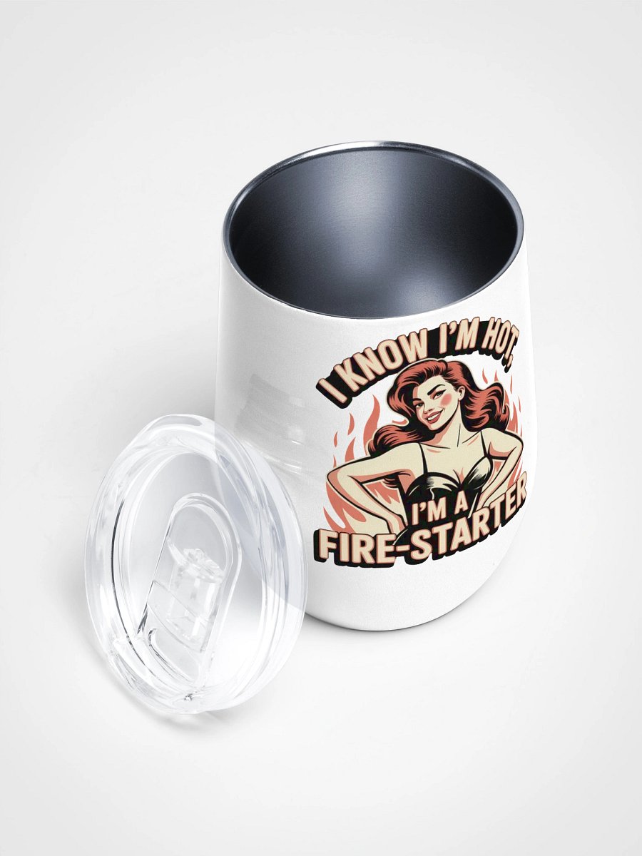 I know I'm Hot Human Design Manifestor Women Tumbler product image (4)
