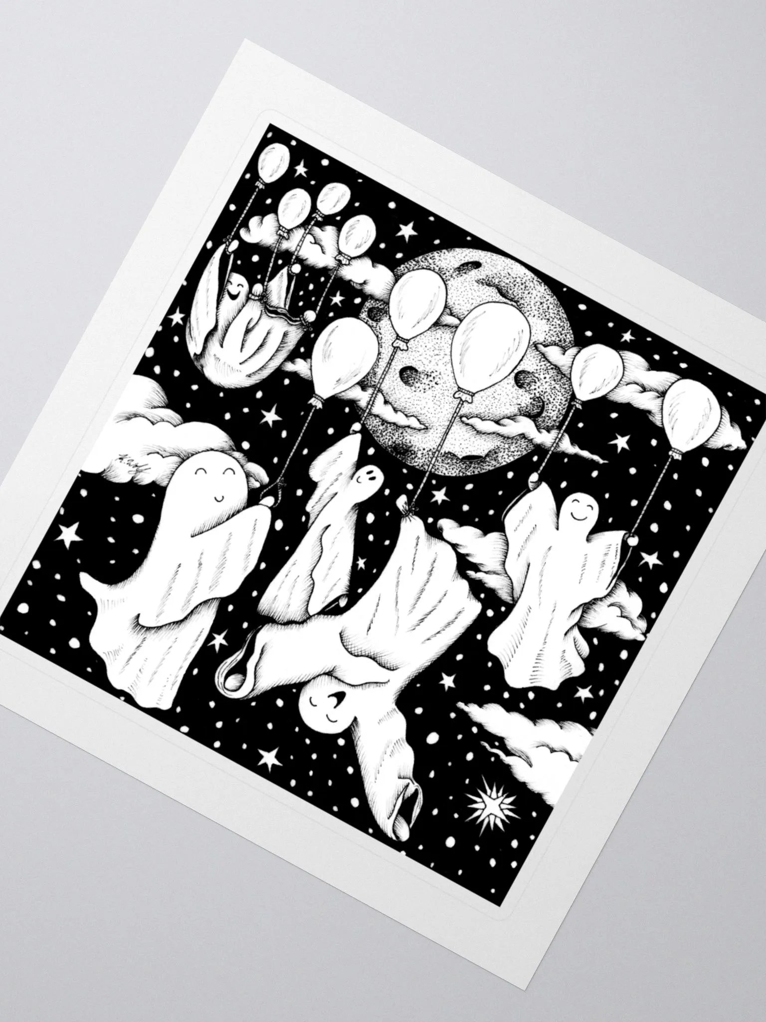 Floaty Ghosty Stickers product image (2)