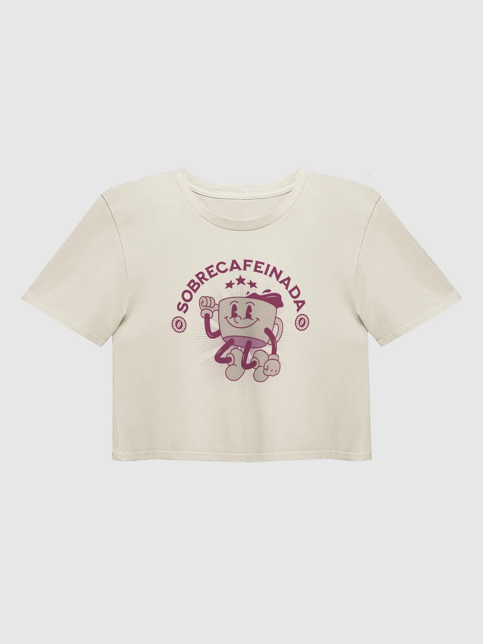 Sobrecafeinada Crop Top product image (1)