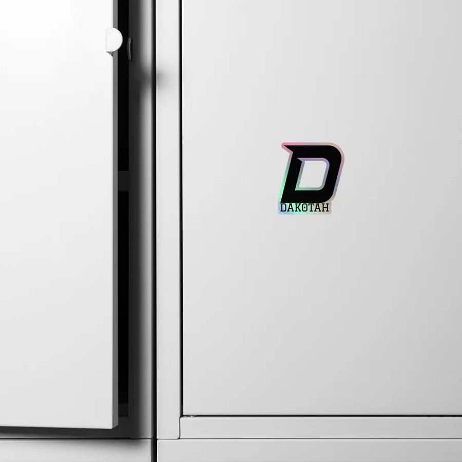 Black D Logo Holo Sticker product image (6)