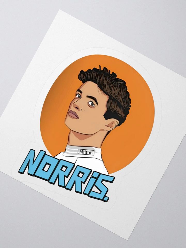 Lando Norris Racing Sticker product image (2)