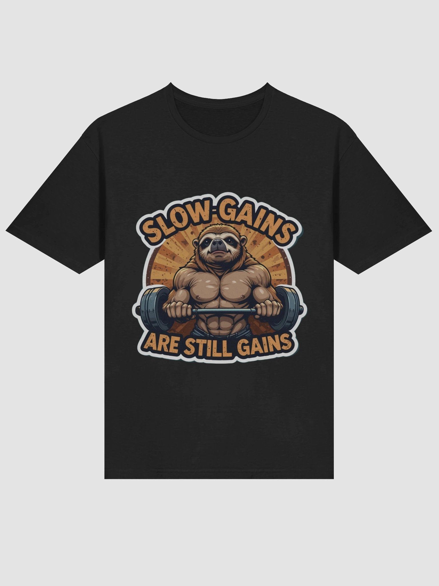 Sloth Gains Unisex Tee product image (3)