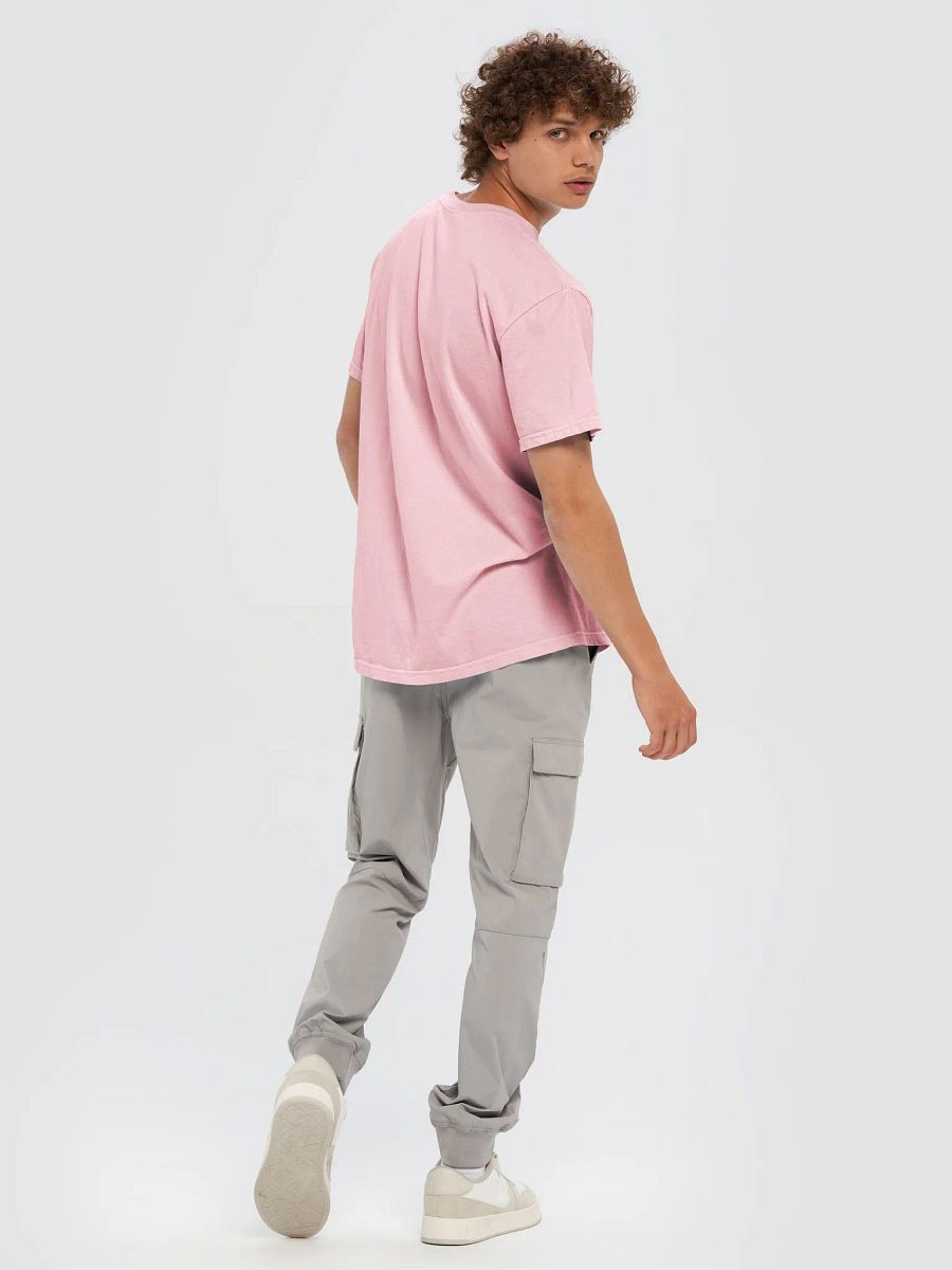Golden & Blue Split-Face Graphic Tee product image (23)