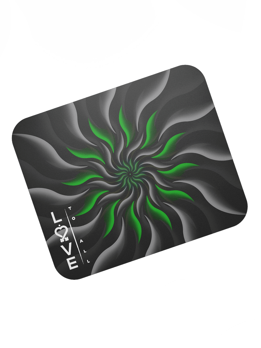 Green Mandala Small Mousepad product image (2)