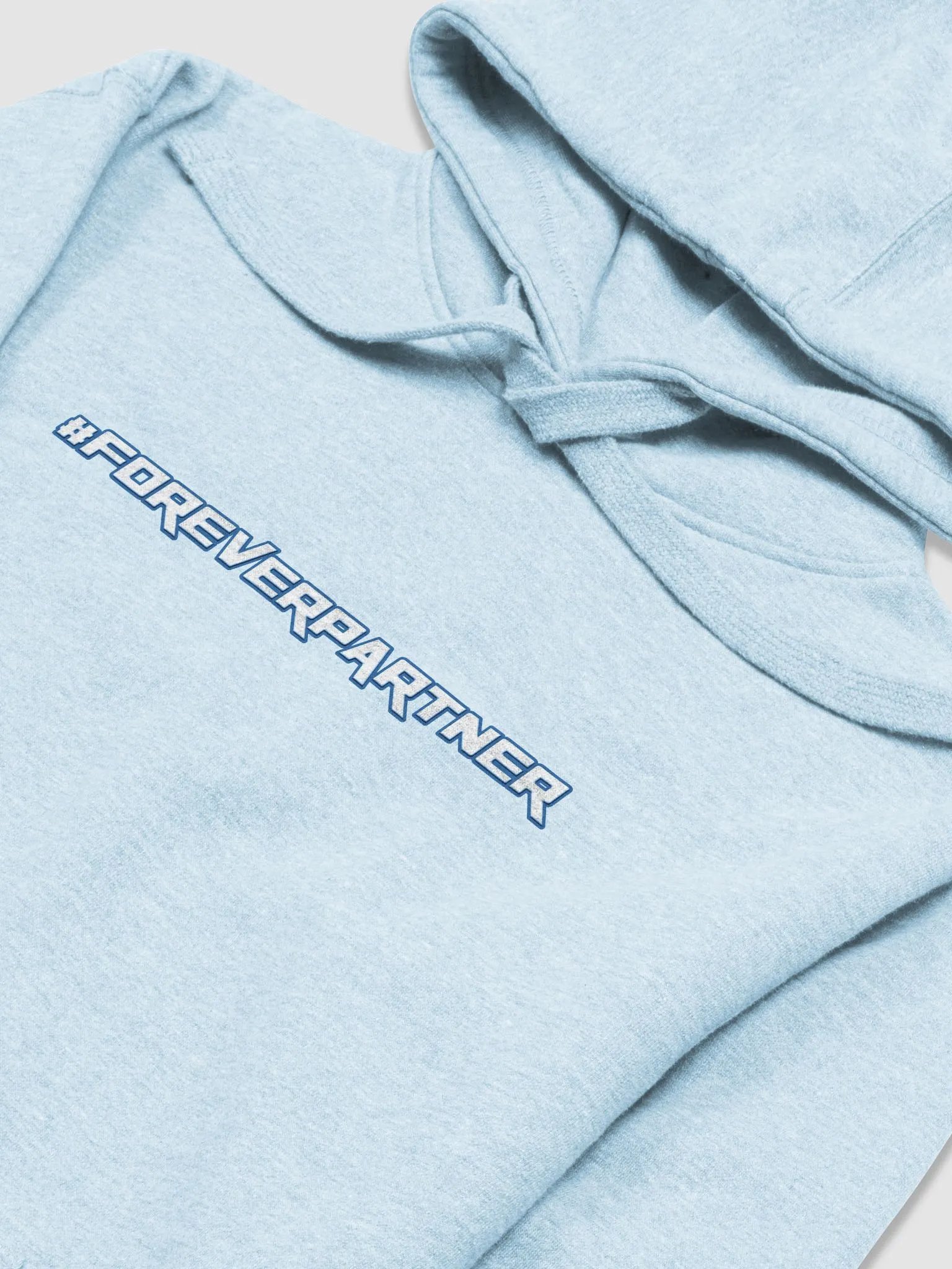 #ForeverPartner - Premium Hoodie Blue product image (3)