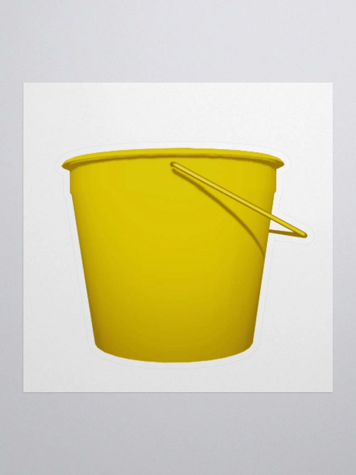 Golden Bucket Kiss-Cut Sticker product image (1)