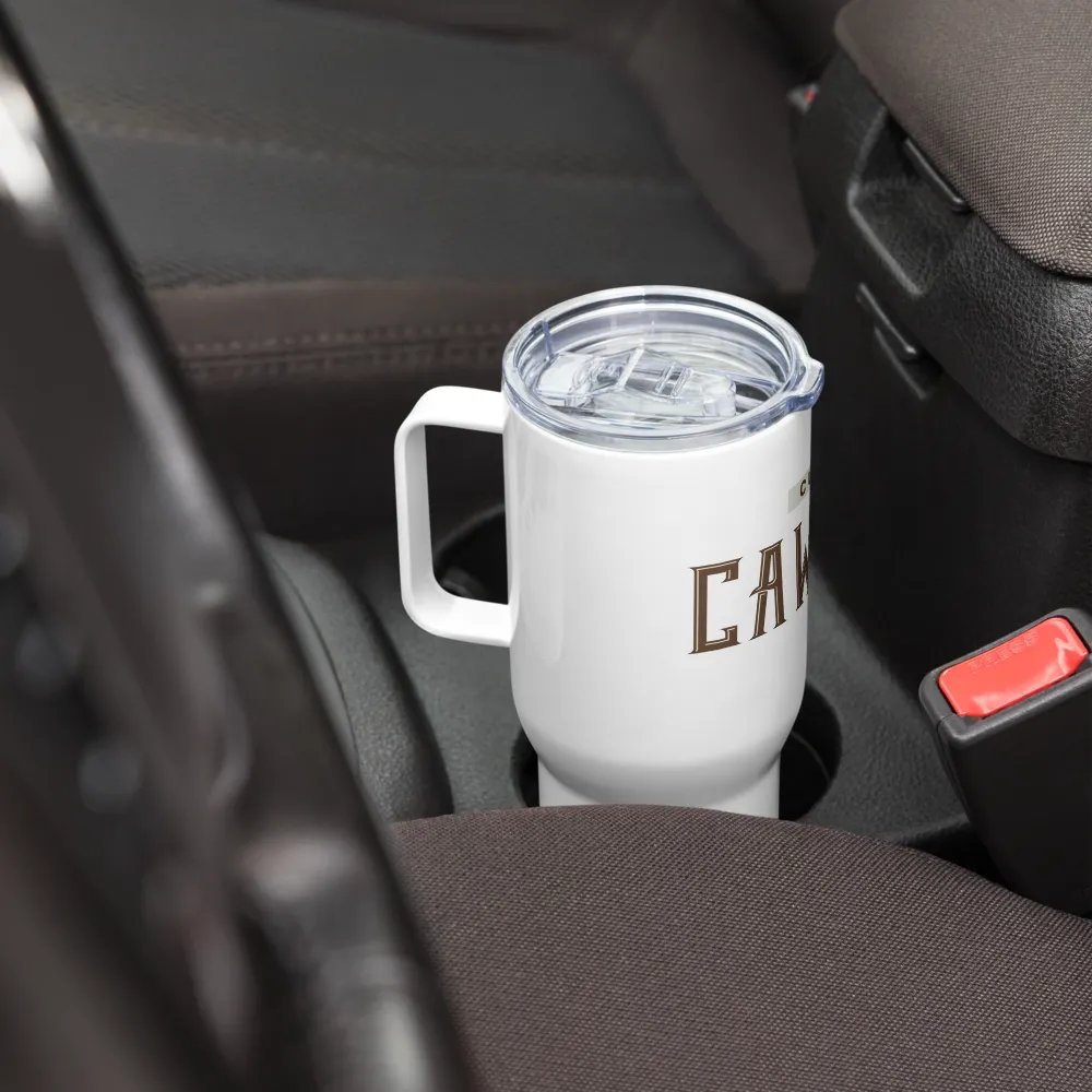 Cuppa Cawfee Travel Mug with a Handle product image (8)