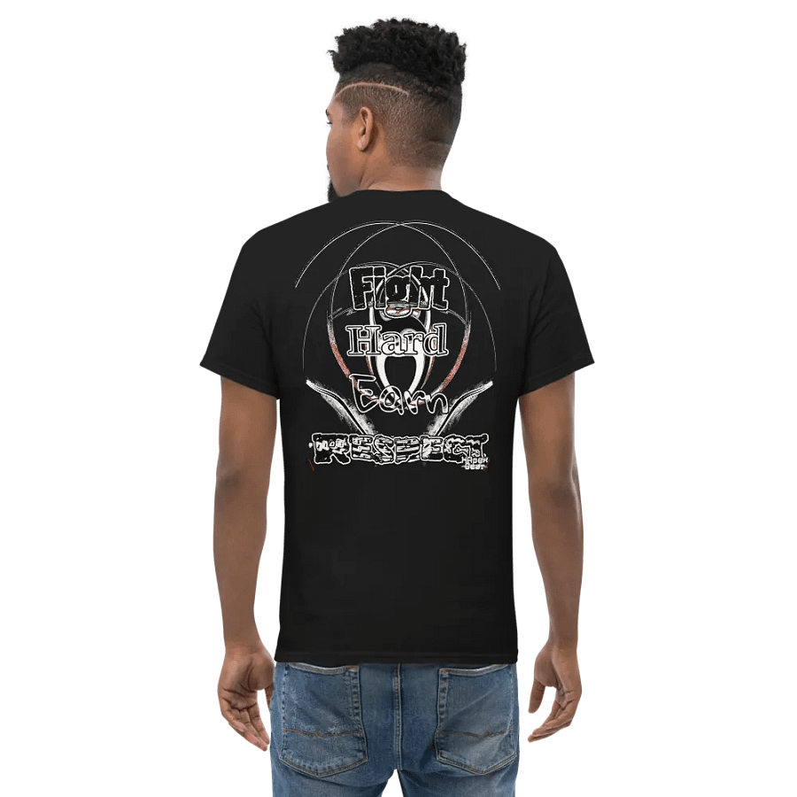 Fight Hard Earn Respect - Embroidered - Heavyweight T-Shirt product image (6)