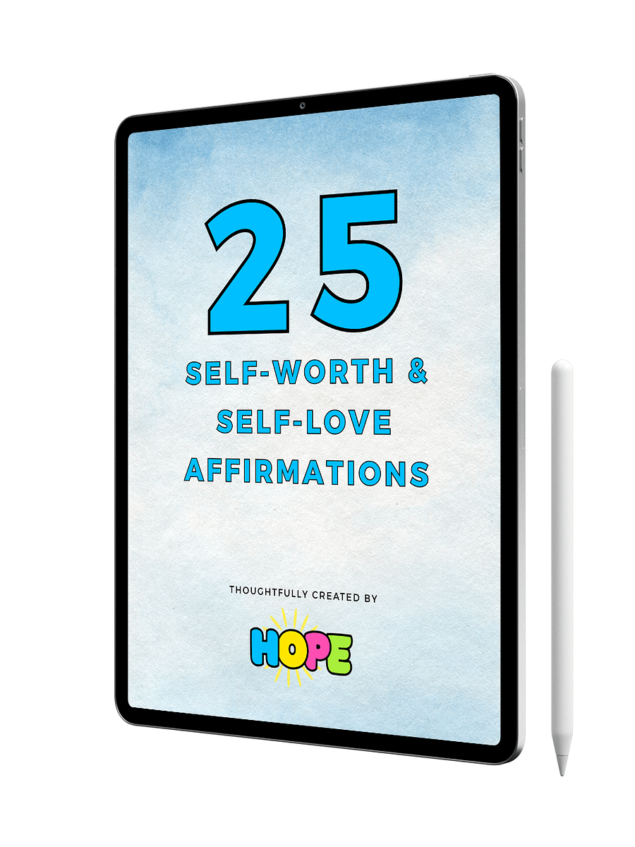Daily Affirmations for Self-Worth & Self-Confidence product image (2)