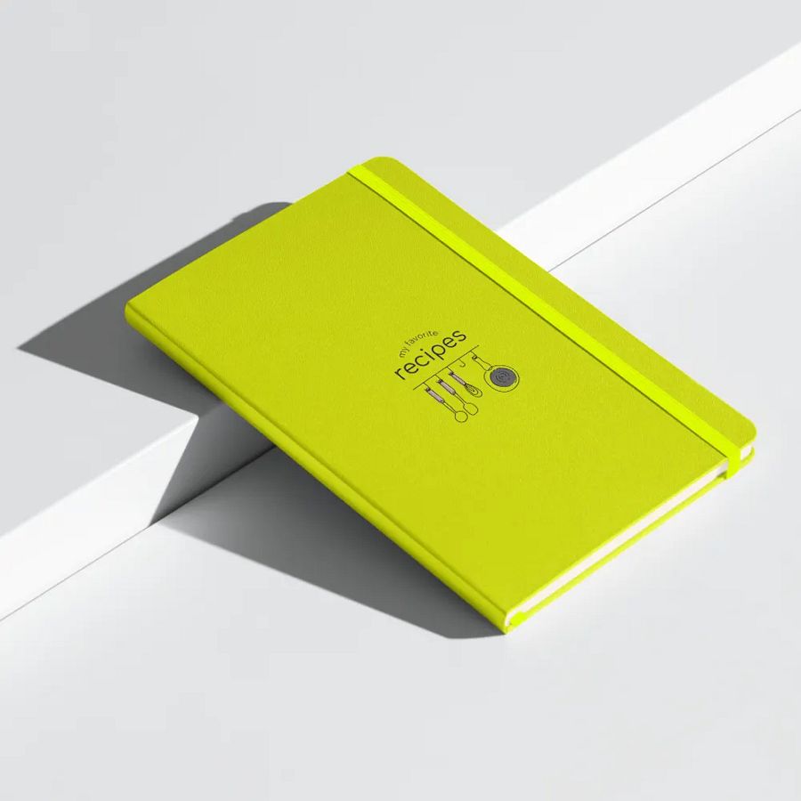 'My Favorite Recipes' Hardcover Notebook product image (18)