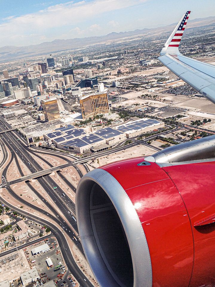 Digital Wallpaper - Departing Las Vegas, USA product image (1)
