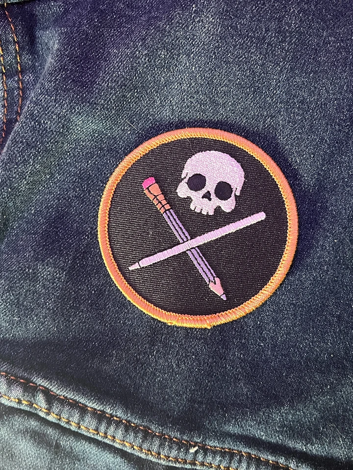 Draw or Die Logo Patch product image (1)