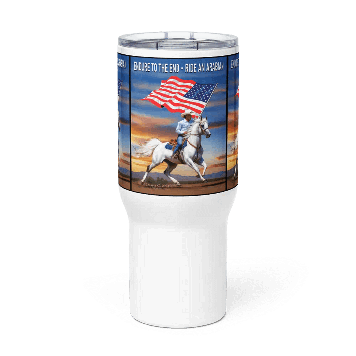 Endure to the End - Ride an Arabian Travel Mug product image (2)