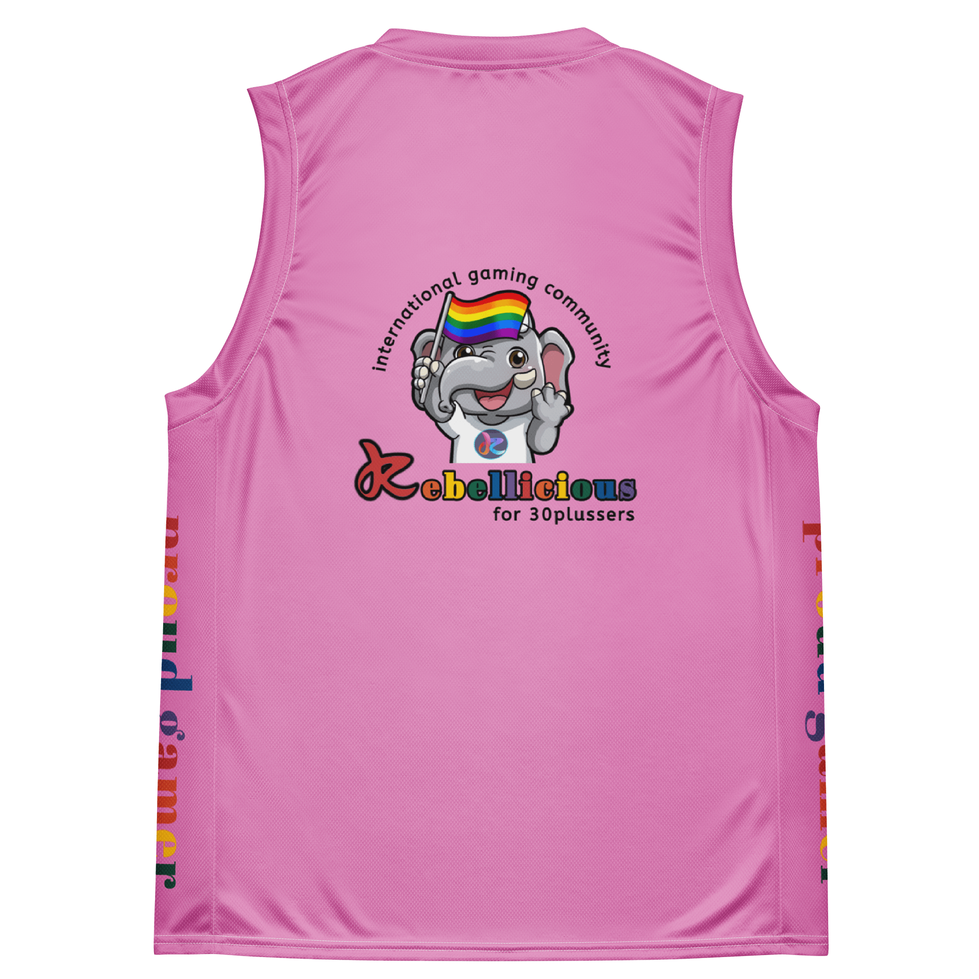 COURT DOMINATOR PINK JERSEY PRIDE product image (4)