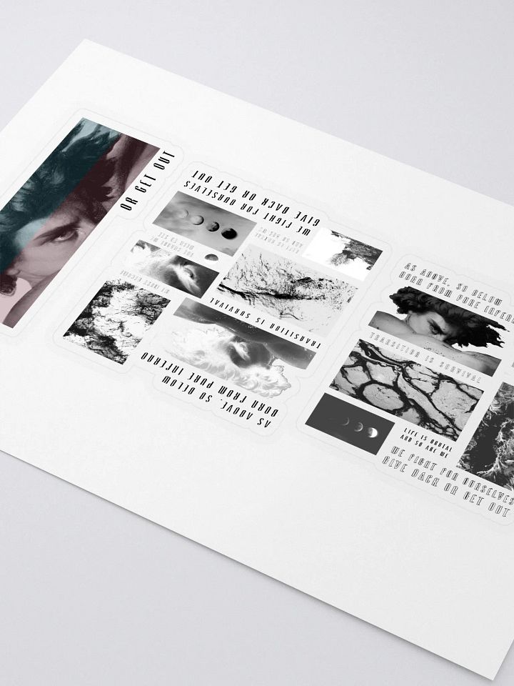 Inferno sticker sheet 2 product image (2)