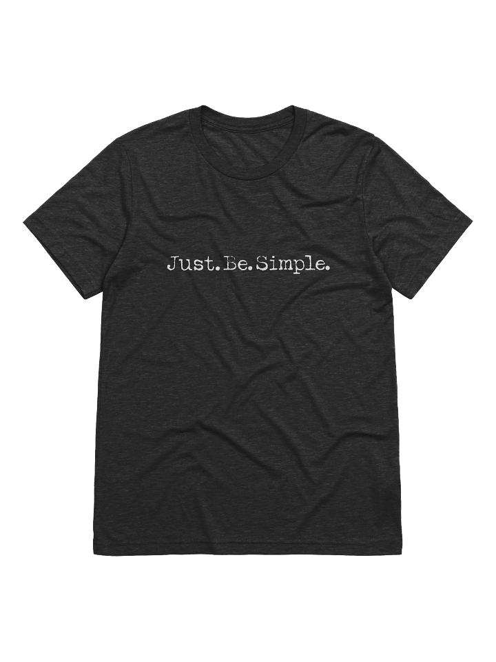 Just Be Simple Black Tee product image (1)