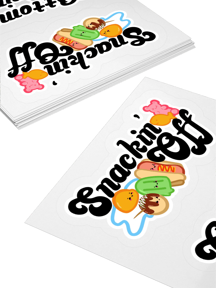 Snackin' Off Sticker Pack product image (12)