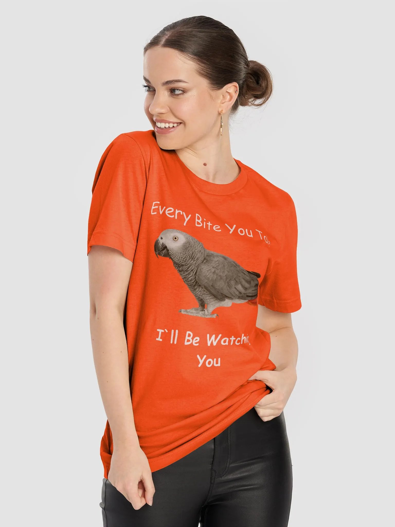 Vibrant African Grey T-shirt product image (2)