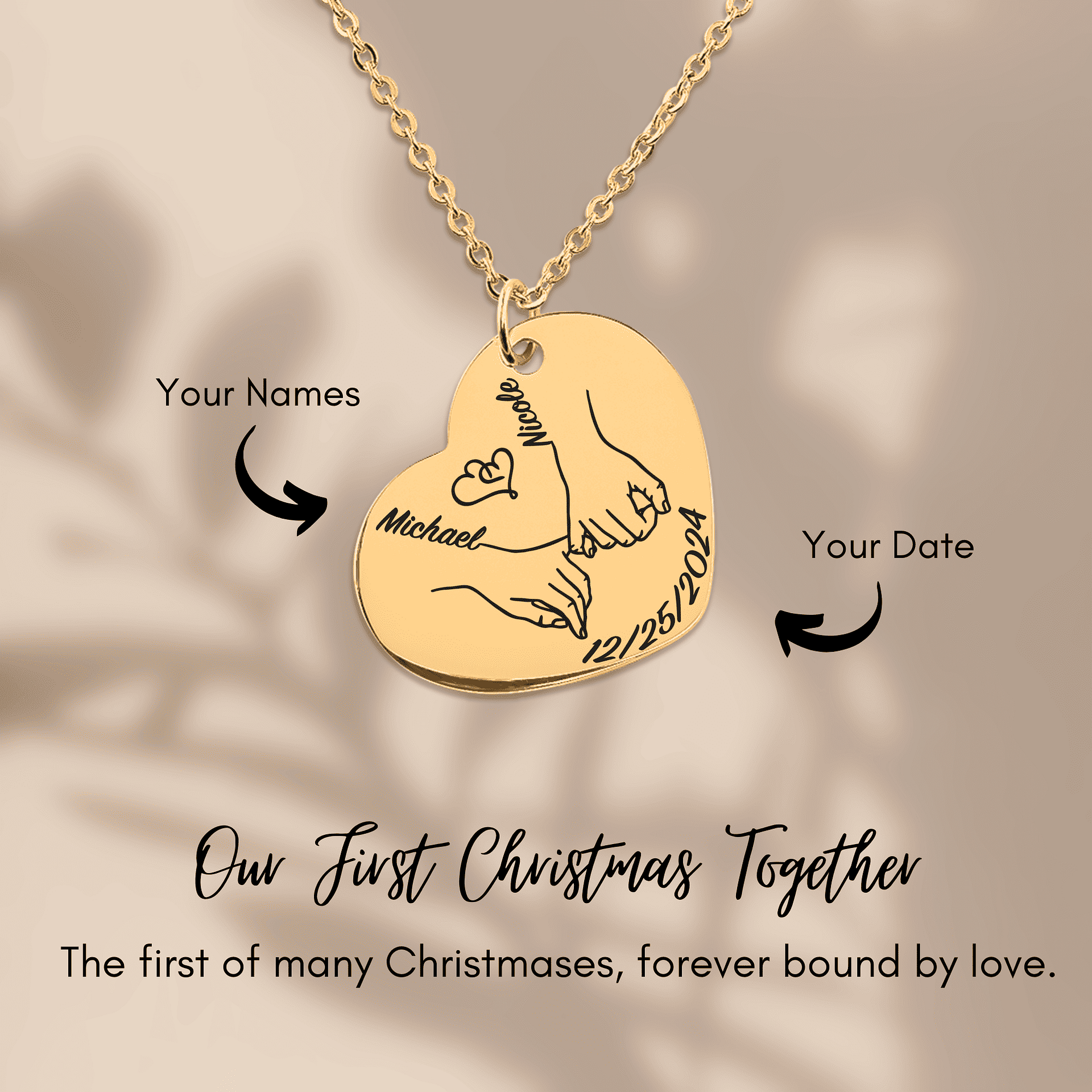 Joined in Love Necklace product image (3)