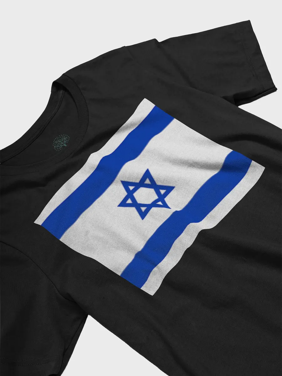 Supersoft Unisex Israeli Flag T-Shirt | Graphic Grove Exclusive product image (5)