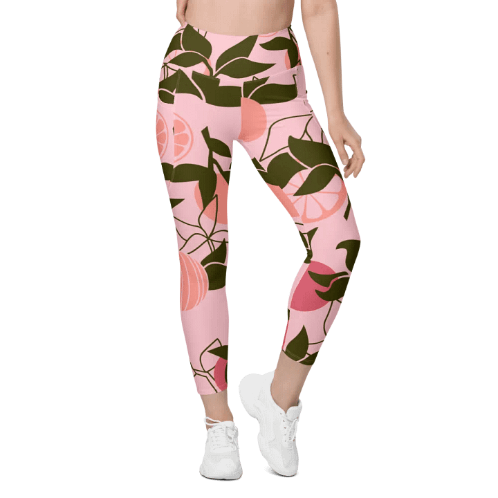 Citrus Bliss Pocket Leggings product image (1)