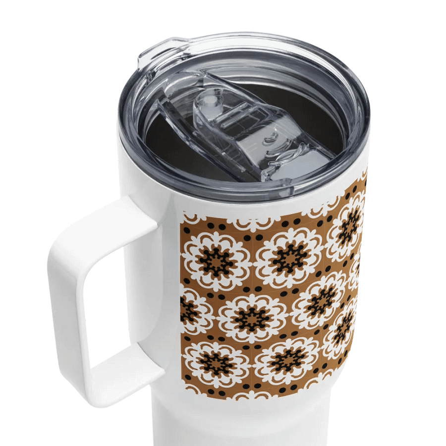 Vintage Floral Symphony 25 oz Travel Mug product image (9)