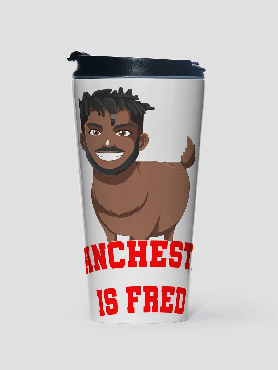 Manchester Is Fred Stainless Steel Travel Mug product image (1)