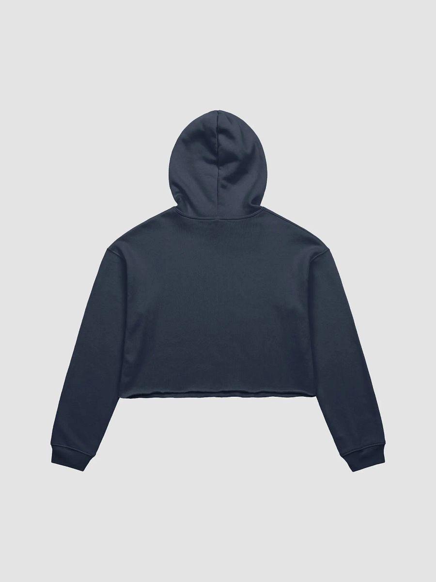 Cozy Chic: Bella+Canvas Fleece Crop Hoodie product image (2)