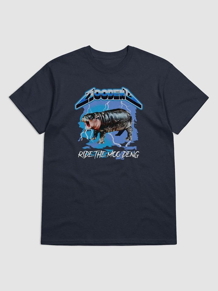 Moo Deng hippo Ride The Moo Deng Gildan Heavyweight Tee product image (1)