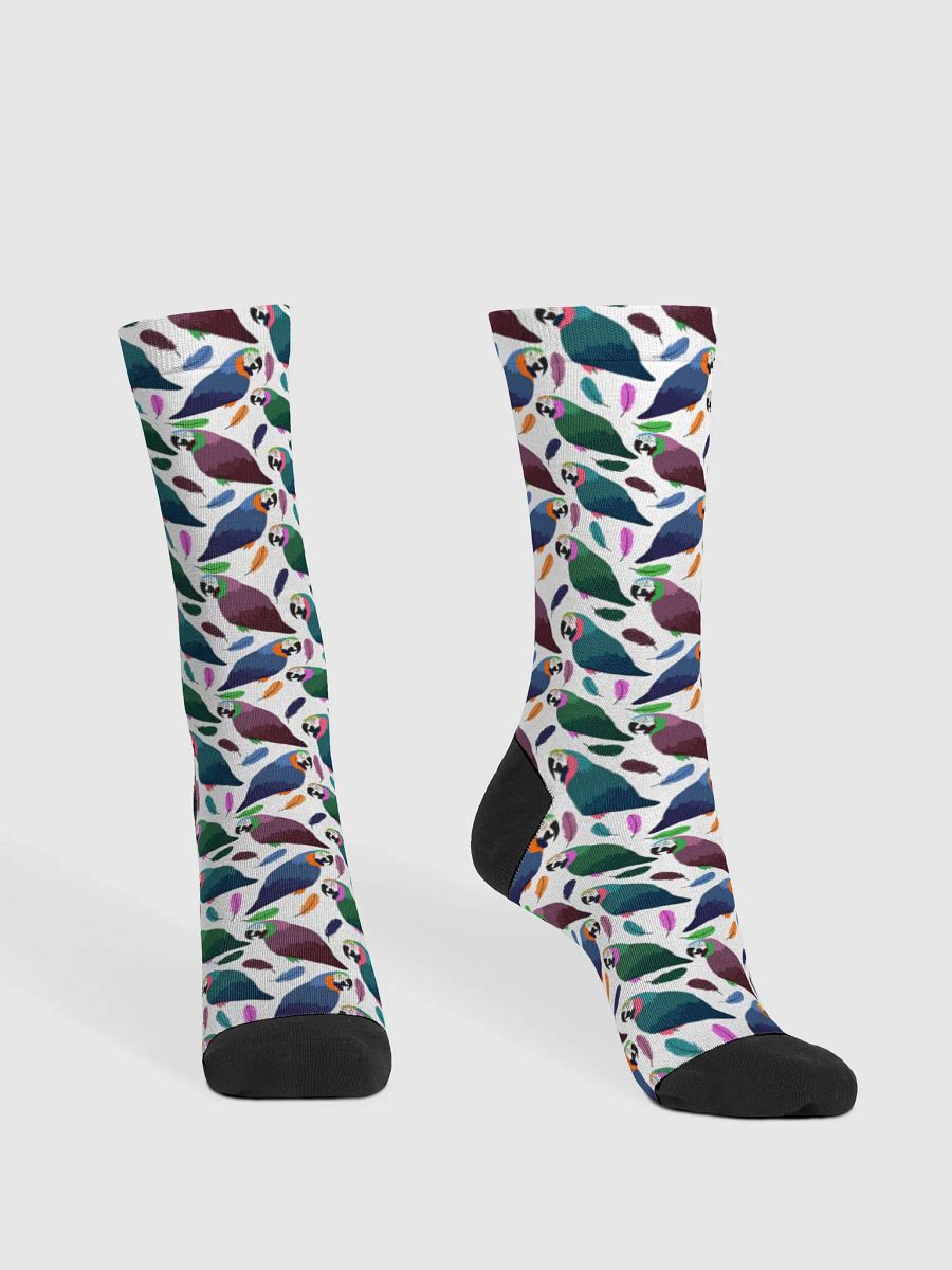EcoArt Crew: Parrots:Premium Sustainable Socks product image (2)