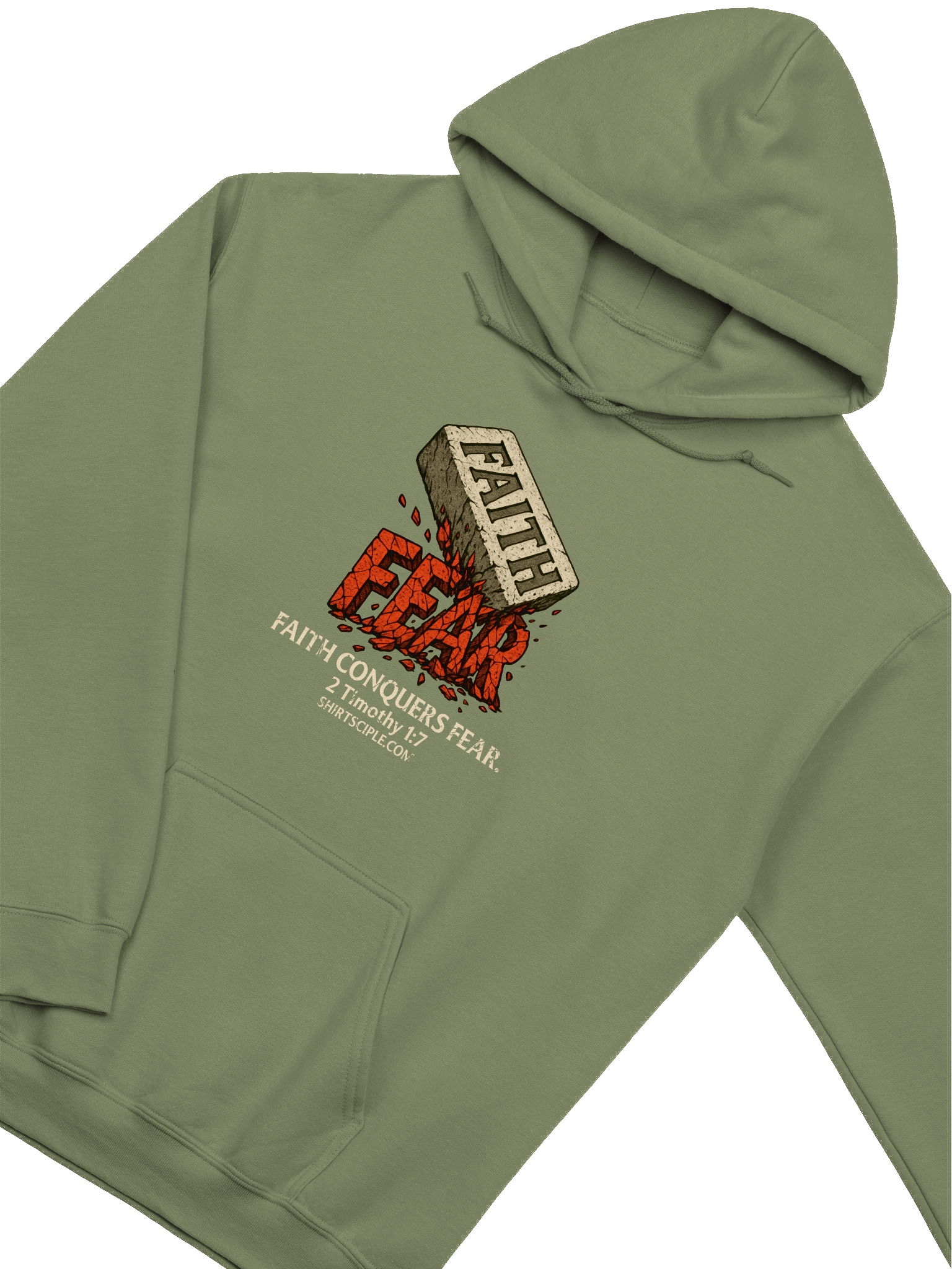 Faith Conquers Fear Hoodie product image (17)