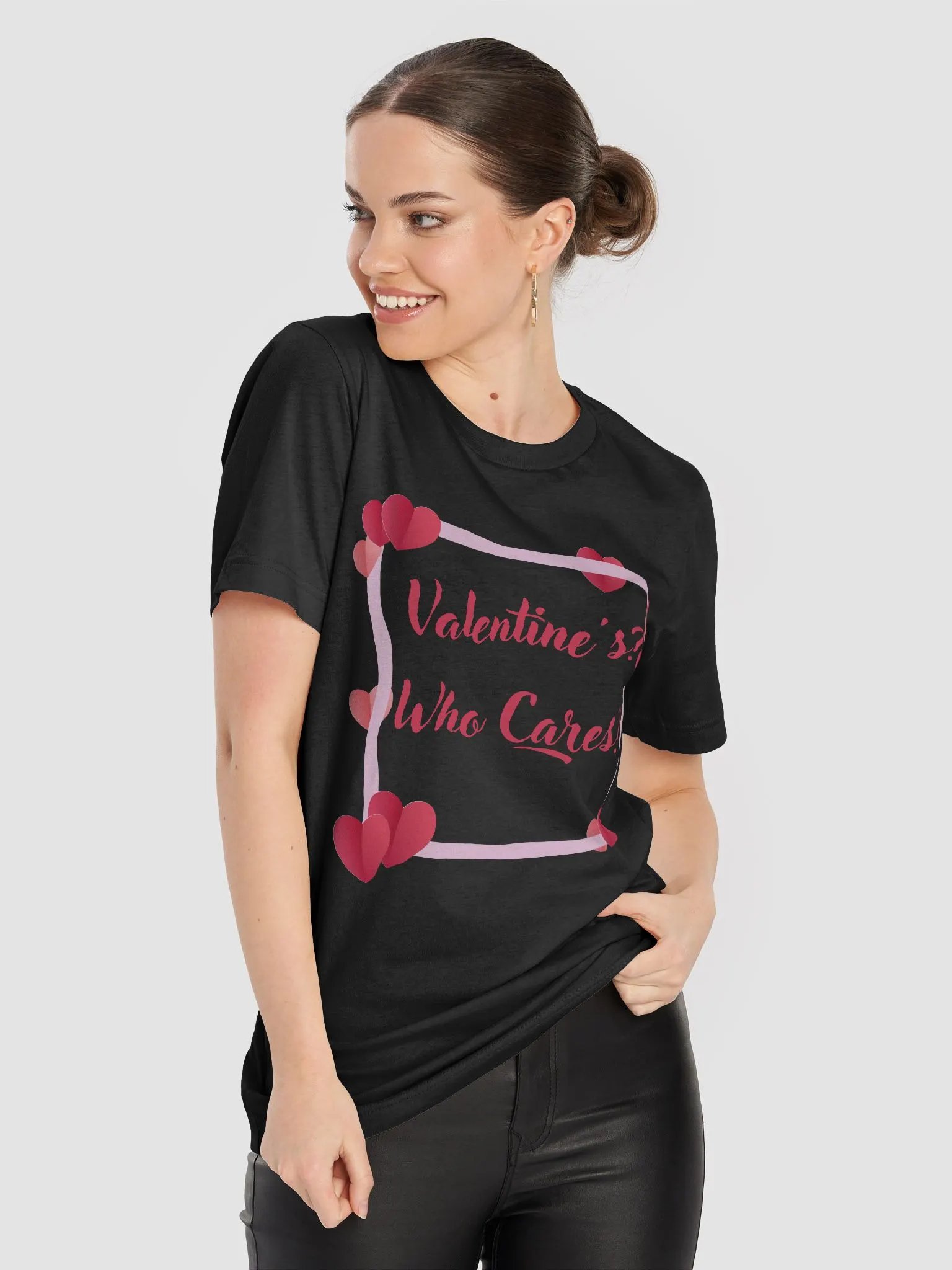 Valentine's? Who Cares? T-shirt product image (79)