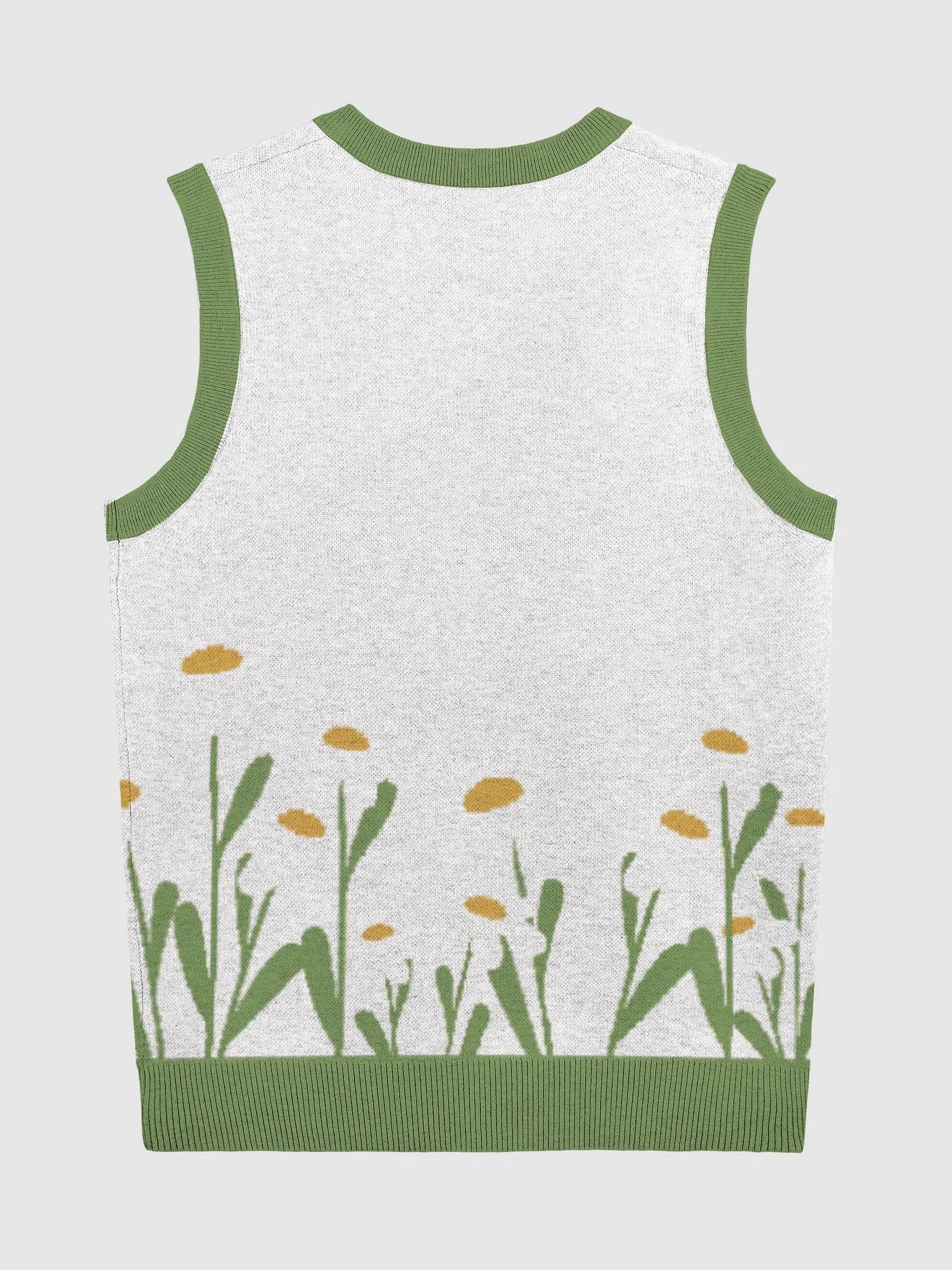 Everything is coming up Daisy's Knitted V-Neck Vest (Exclusive) product image (2)