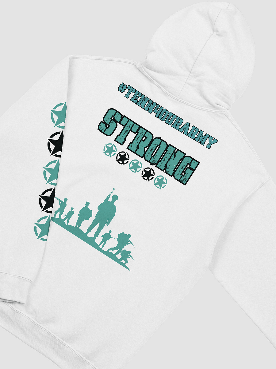 #TeNN4OURARMY Hoodie -Teal & Black product image (11)