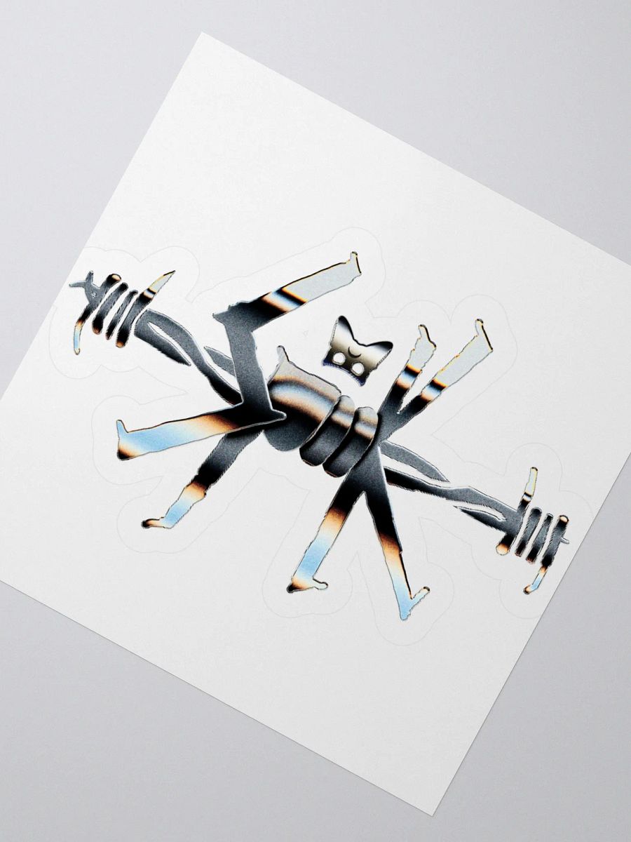 HARD&CORE Spook Barbed Wire Stickers product image (5)