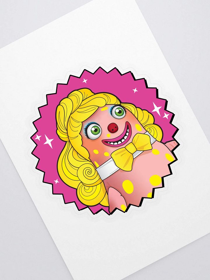 Blobbie Girl // Kiss Cut Sticker product image (2)