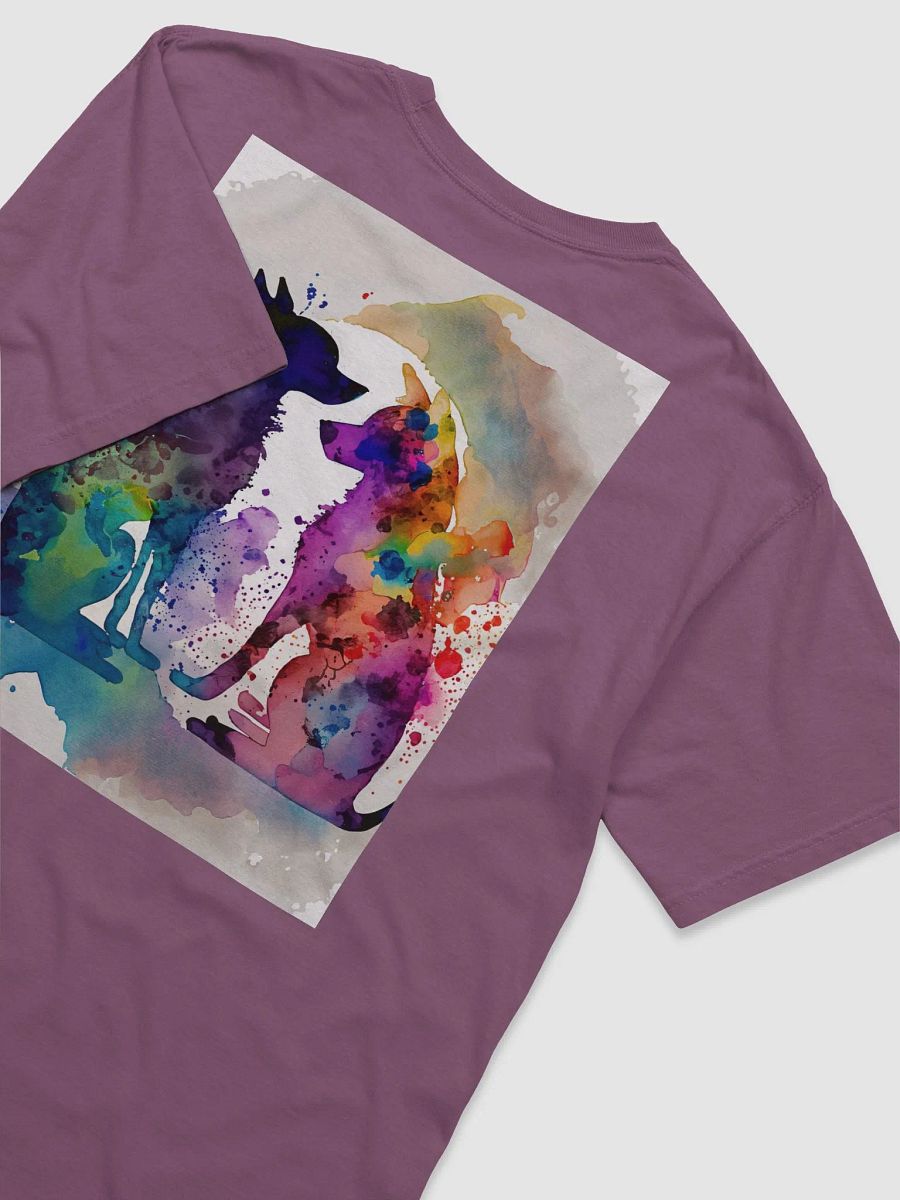 Deep Connection: Watercolor Dog & Cat T-Shirt by Wear Your Values product image (55)