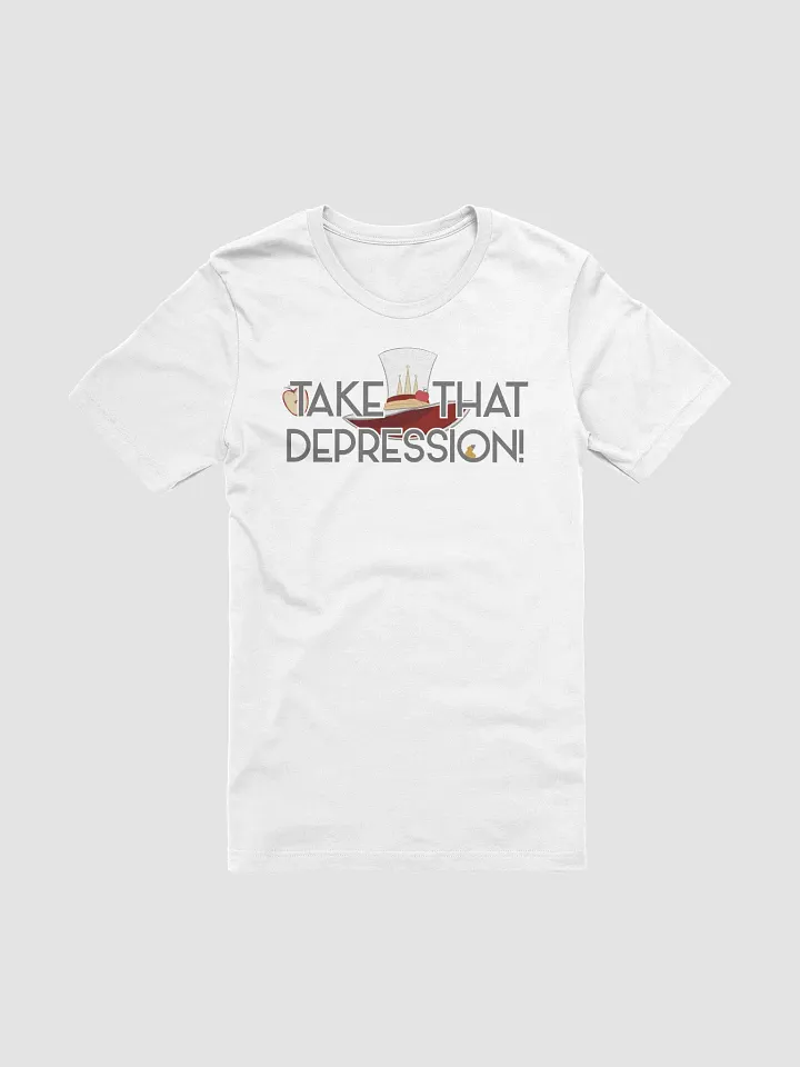Take That, Depression T-Shirt | Hazbin Hotel Lucifer-Inspired Design product image (2)