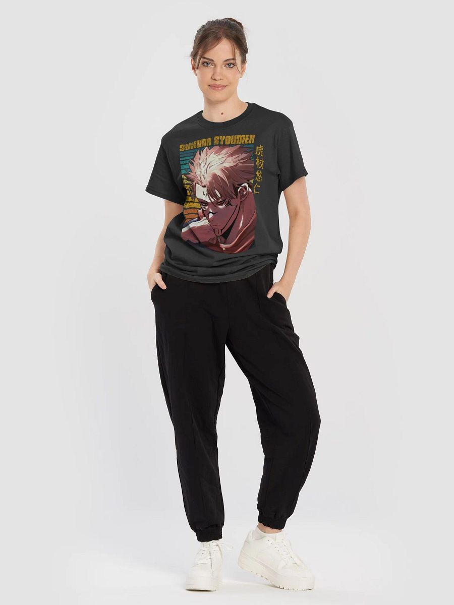 Jujutsu Kaisen Ryomen Sukuna Reflective Pose T-Shirt – Gildan Heavyweight product image (2)
