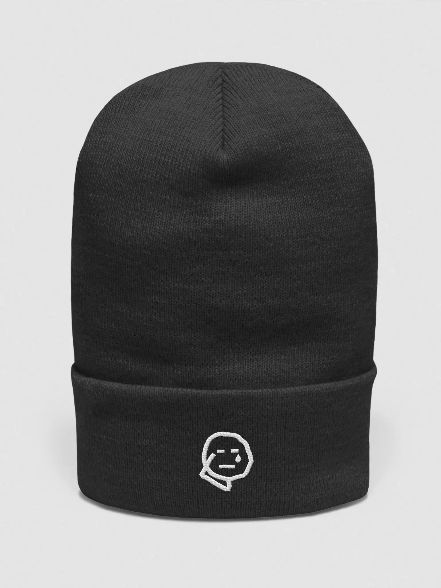 Salute Beanie (White Emote) product image (1)