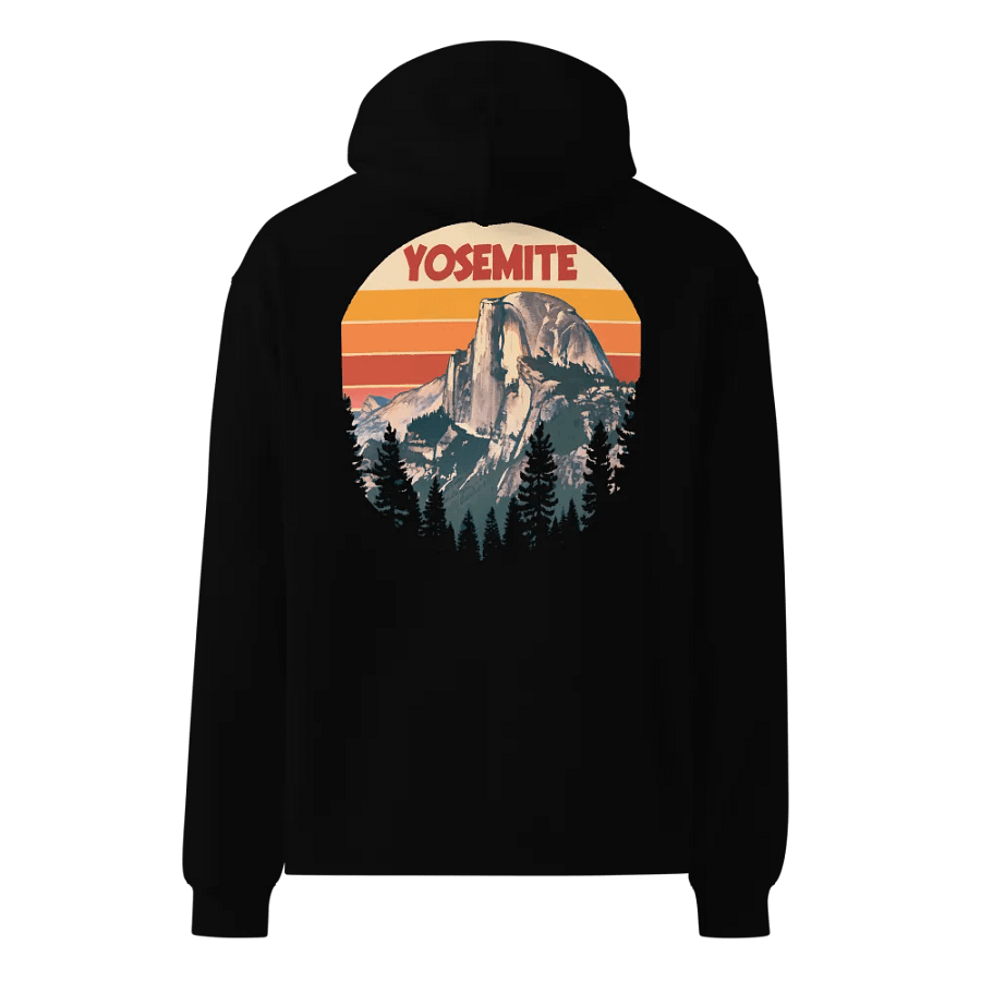 Vintage Yosemite Retro Mountain Unisex Hoodie product image (5)