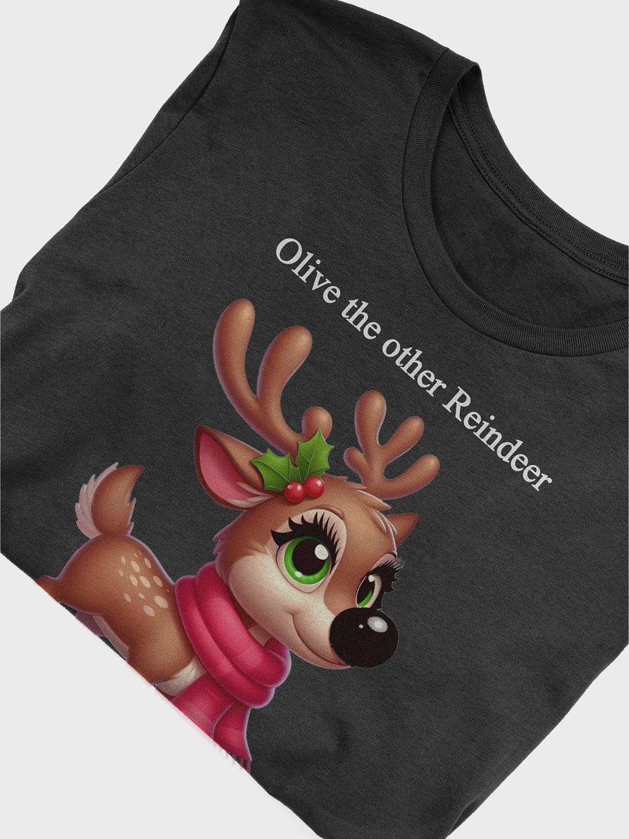 Adult Black Official Olive the other Reindeer T-Shirt product image (5)