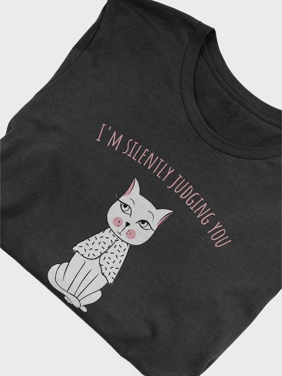Secretly Judging Cat Graphic Tee product image (5)