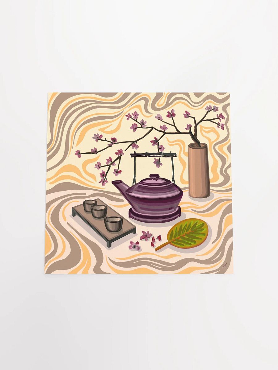 Serenity in Bloom Poster - Coffee Shop No. 5 product image (4)