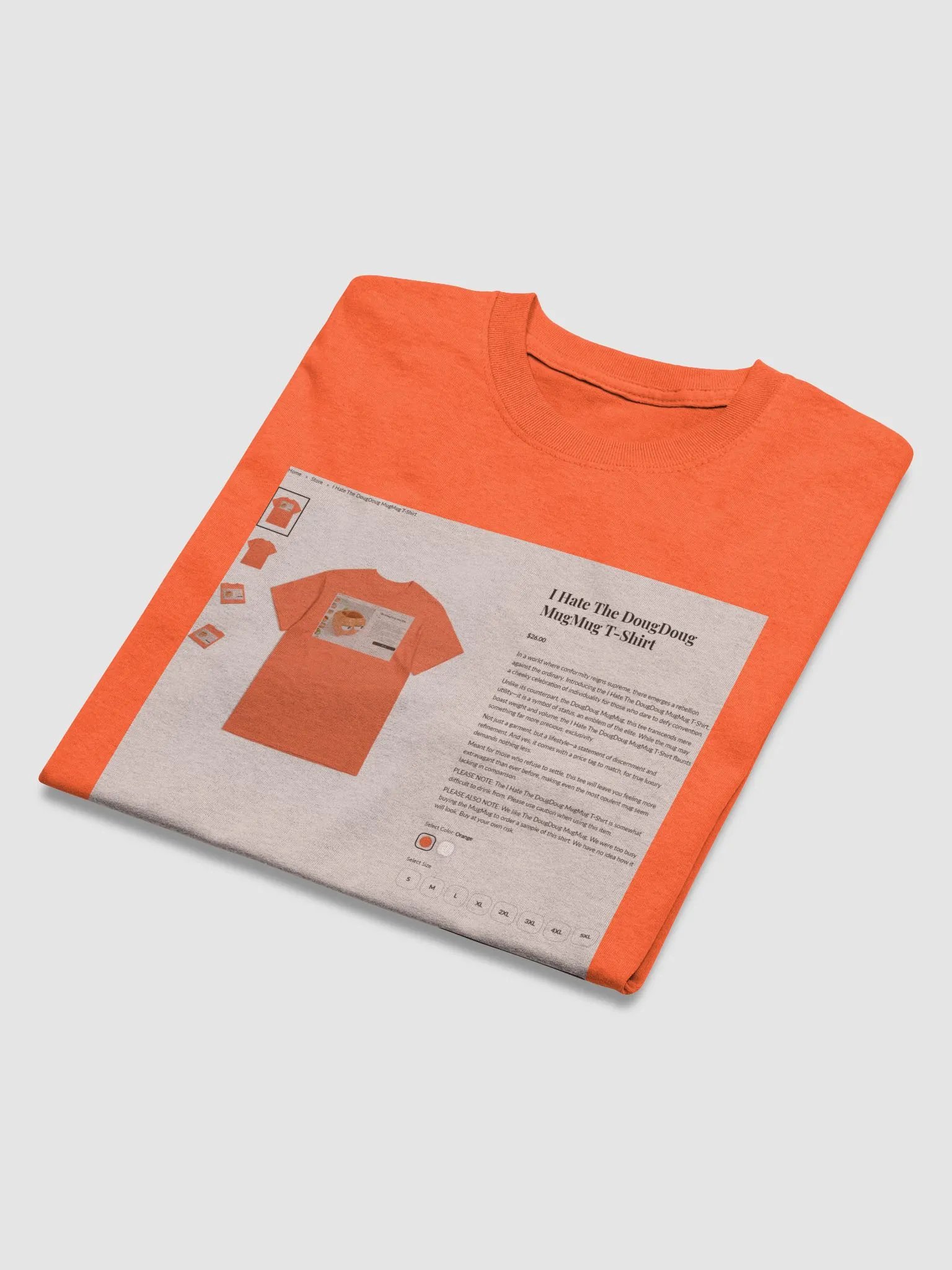 The I Hate the "The I Hate the DougDoug MugMug T-Shirt" T-shirt product image (4)