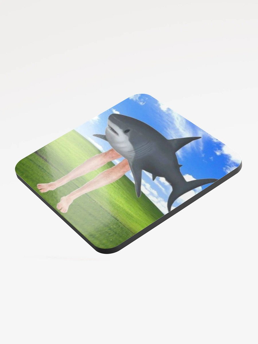 Shark Religion Funny Coaster product image (3)